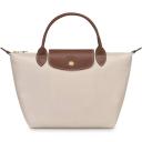 Longchamp Small Le Pliage Recycled Canvas Top Handle Bag Carrot