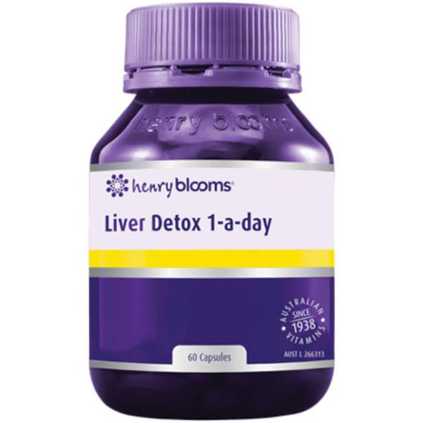 Henry Blooms Liver Detox (1 A Day) 60 Capsules