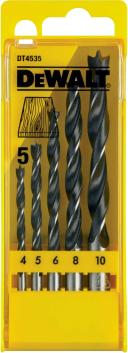 DeWalt Brad Point Drill Bit Set 5 Piece 4-10mm DEWDT4535QZ