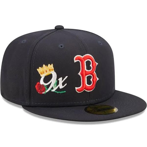 New Era 59Fifty Crown Champs Fitted Cap Boston Red Sox - Navy