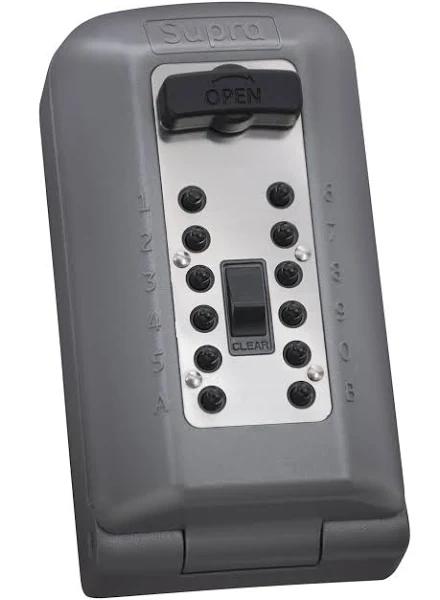 Kidde AccessPoint 002047 Keysafe Professional Security Key Box, Gray