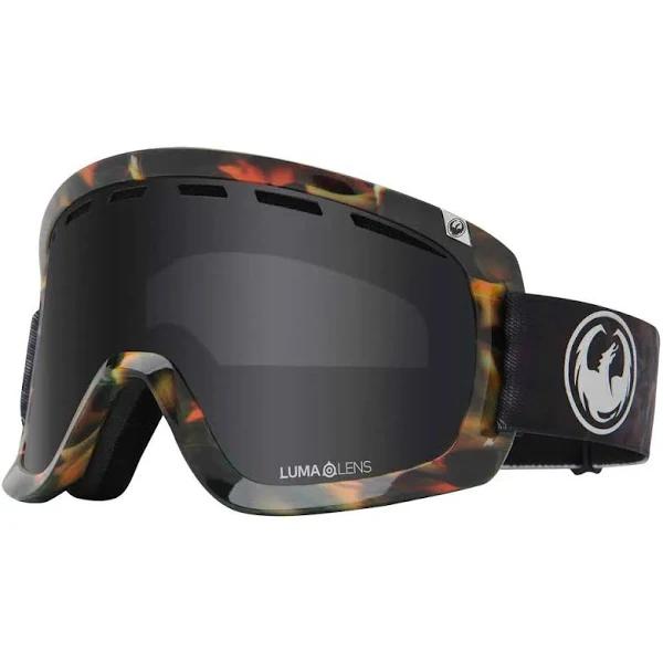 Dragon Alliance Dr D1 OTG Ski Goggles Black Lumalens Dark Smoke/CAT3