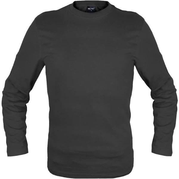 Black Long Sleeve T-Shirt, Medium (94-101cm)