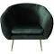 Pleat Velvet Occasional Chair Forest Green | Forest Green | Upholstery | Early Settler Furniture