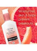 Neutrogena Pink Grapefruit Oil-Free Acne Moisturizer, 4 fl oz