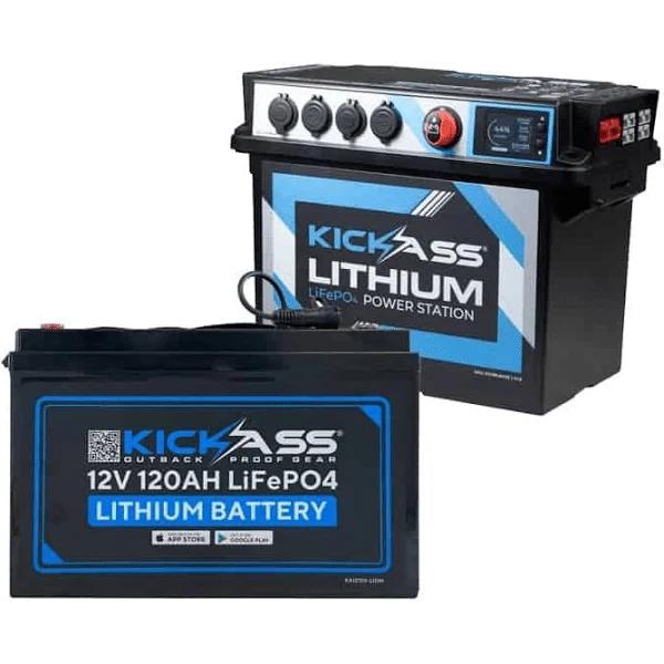 KickAss 120Ah Lithium Battery Box Power Station