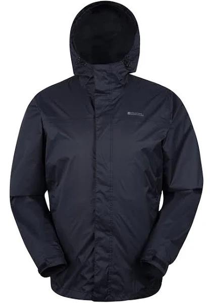 Mountain Warehouse Torrent Mens Waterproof Jacket - Black | Size XXS