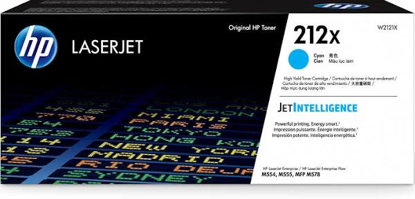 HP 212X / W2121X High Yield Cyan Toner Cartridge