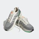 adidas-Avryn Shoes-Unisex-Chalk White / Cloud White / Core Black-7.5