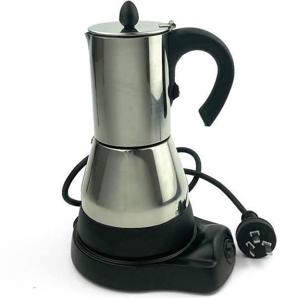 6Cups Electric Espresso Moka Stainless Steel Coffee Maker Italian Classic