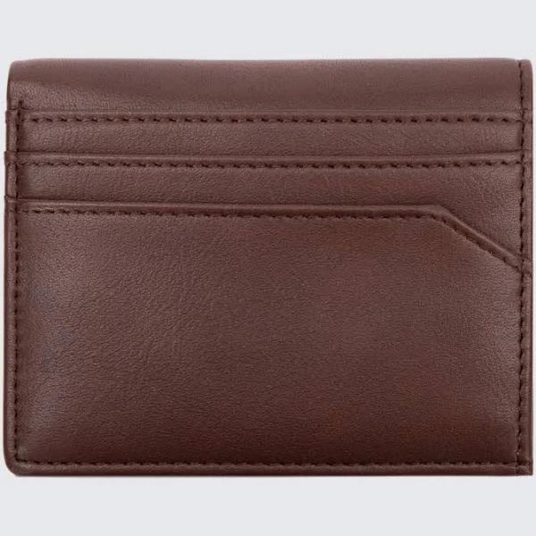 Broome Vegan Minimalist Unisex Wallet I Brown