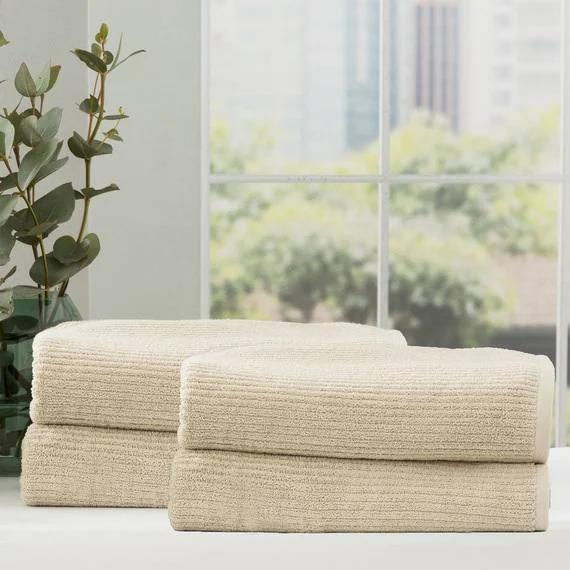 COALINGA Bath Sheet Stone by Freedom, 100% Cotton