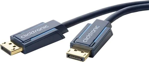 Clicktronic Display Port 1.2 Cable - 1m