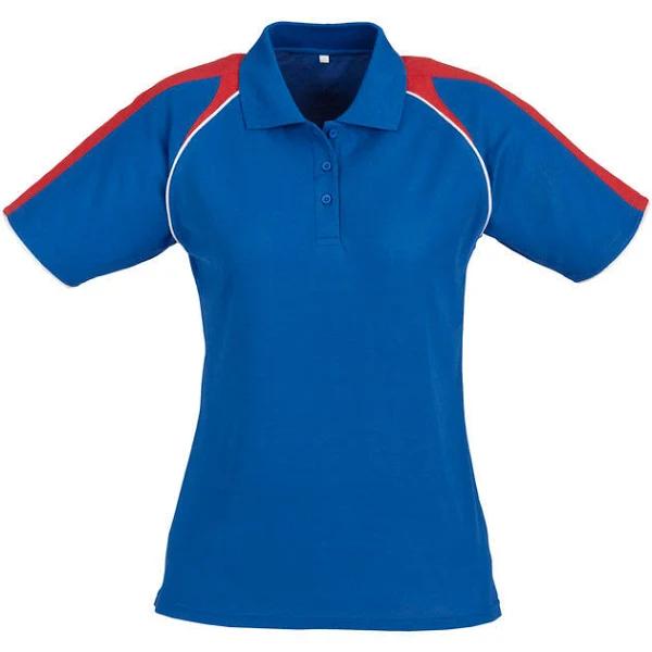 Biz Collection P225LS Triton Ladies Polo Royal/Red/White / 22