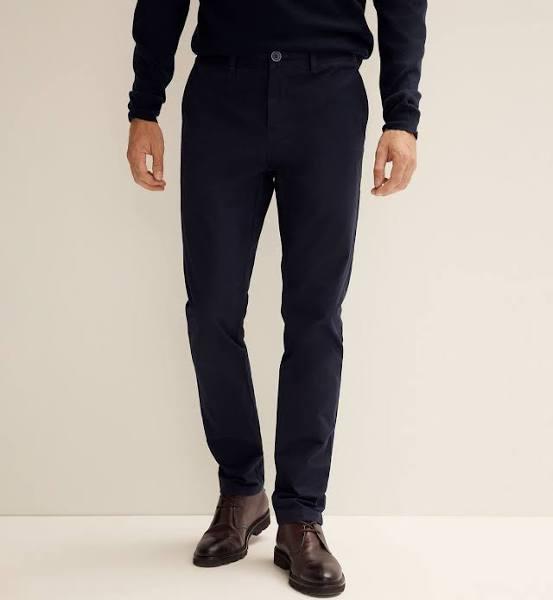 Trenery Regular Chino Pant in Midnight Blue 34 Midnight Blue AU499987