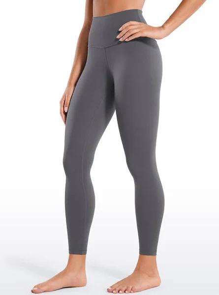 CRZ Yoga Women's Yoga Lounge High Rise Butterluxe Yoga Leggings 25'' Dark Carbon / L