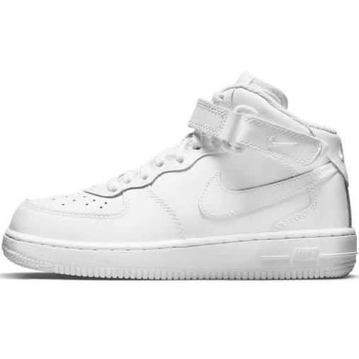 Nike Force 1 Mid Le Younger Kids' Shoe - White