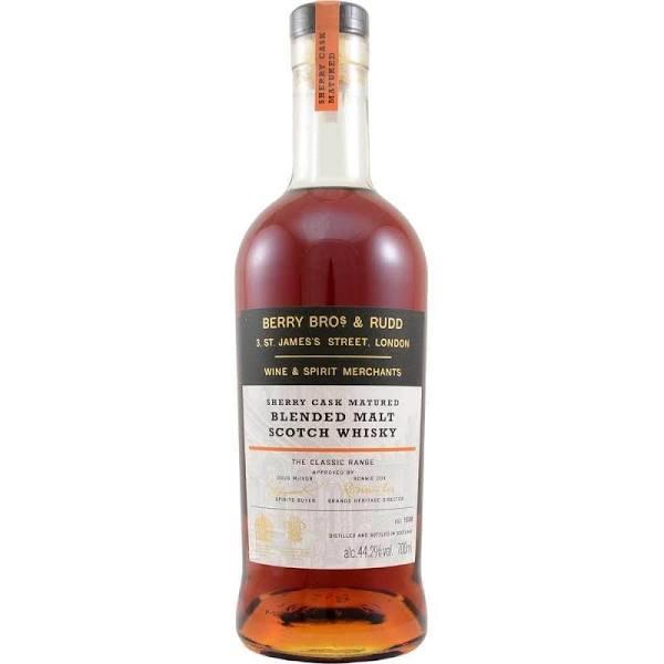 Berry Bros & Rudd Sherry Cask Matured Blended Malt Scotch Whisky 700ml