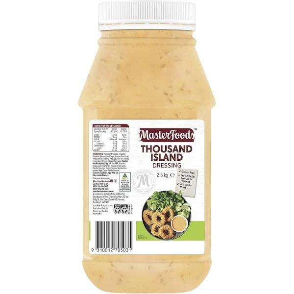 Masterfoods Dressing Thousand Island 2.5kg