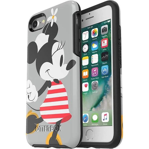 OtterBox Symmetry Disney Classics Case For iPhone SE (2nd Gen)/8/7 - Disney Minnie Stripes