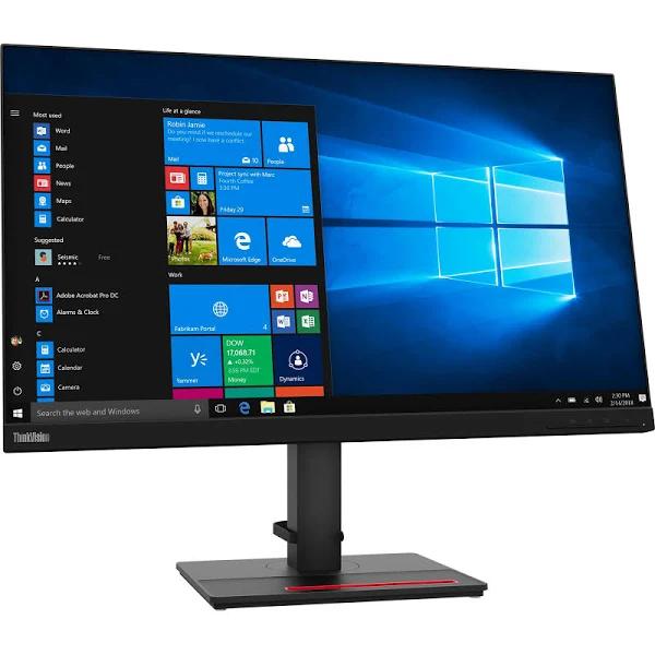 Lenovo ThinkVision T27q-20 68.6 cm (27") 2560 x 1440 Pixels Quad HD LCD Black