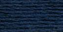 DMC Pearl Cotton Skein Size 5 27.3yd Dark Navy Blue