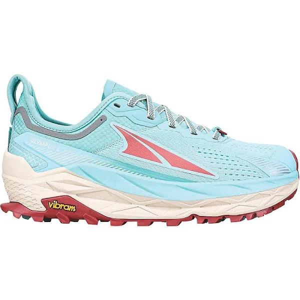 Altra Olympus 5 Womens Trail Shoe - US 10.5 / Light Blue