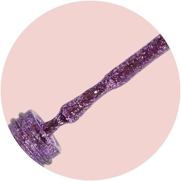 Mitty- Gel Polish Glitter Popping Purple - AfterPay & zipPay Available