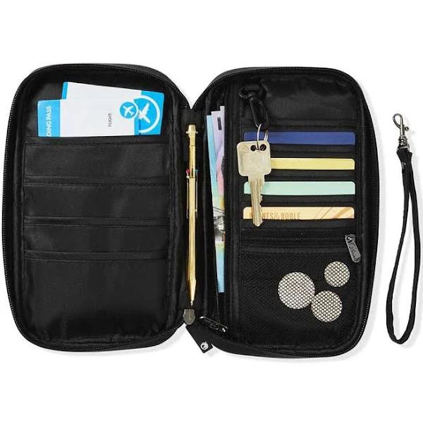 Kmart RFID Travel Wallet - Black