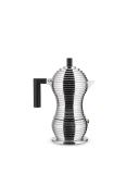 Alessi - Black Pulcina Espresso Coffee Maker 3 Cup