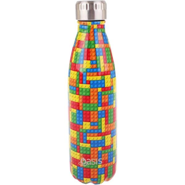 Oasis Stainless Steel Insulated Drink Bottle 500ml - Bricks