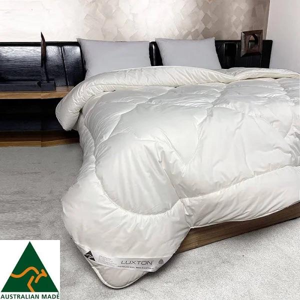 700GSM Wool Quilt Made in Australia thermal warm wool duvet (Single / Double / Queen / King / Super King ) - Earn Everyday Rewards, Afterpay Available