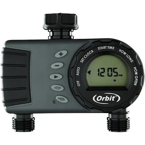 Orbit 12mm 1 Dial 2 Outlet Tap Timer