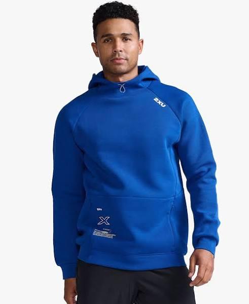 2XU Mens Motion Hoodie, XL / Blue