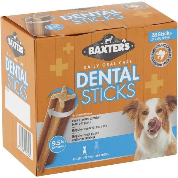 Baxter's Dental Sticks Small Dog 28 Pack | GimmeNow