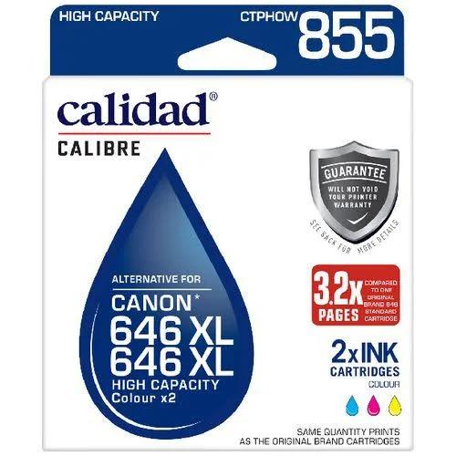 Calidad Canon CL-646XL Ink Cartridges Tricolour 2 Pack