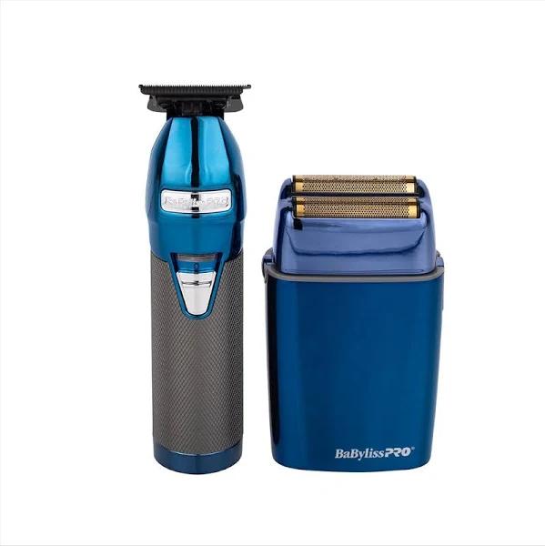 BaBylissPRO BlueFX Outliner Trimmer and Shaver Duo