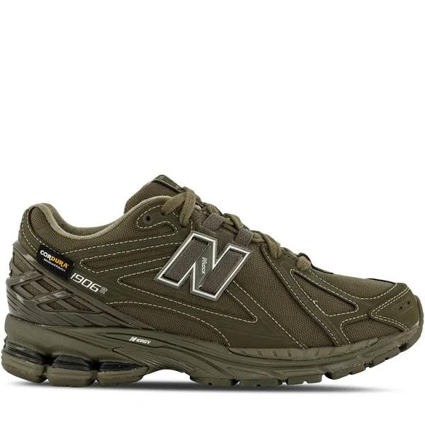 New Balance Unisex 1906R Dark Camo/Silver Metalic/Black - Size 8