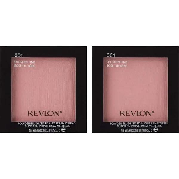 Revlon Powder Blush 5G - 001 Oh Baby Pink x 2