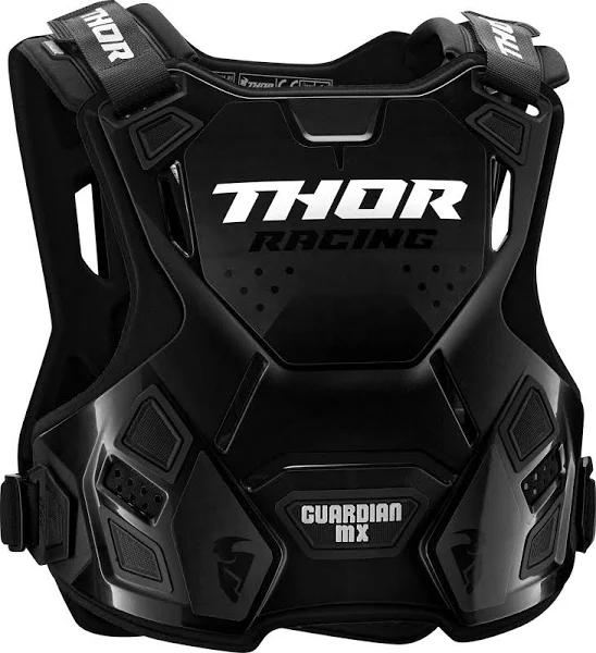 Thor Guardian MX Youth Chest Protector, Black, Size S M