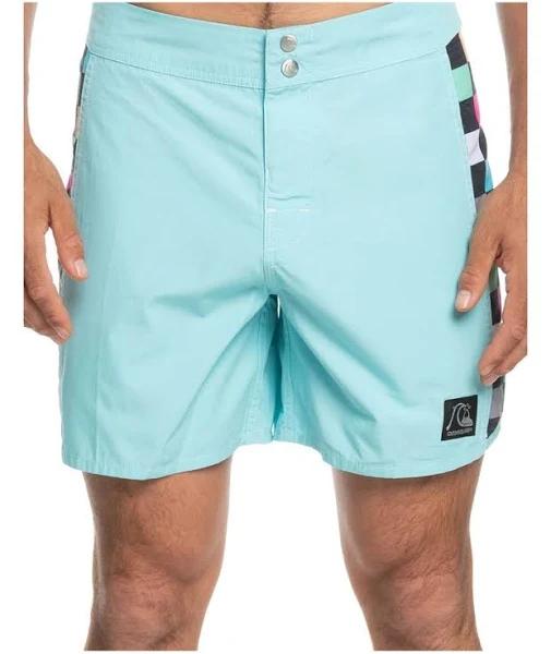 Quiksilver Mens Original Arch 18 Board Shorts Blue 32