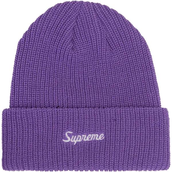 Supreme Loose Gauge Beanie Beanie (SS22) Bright Purple