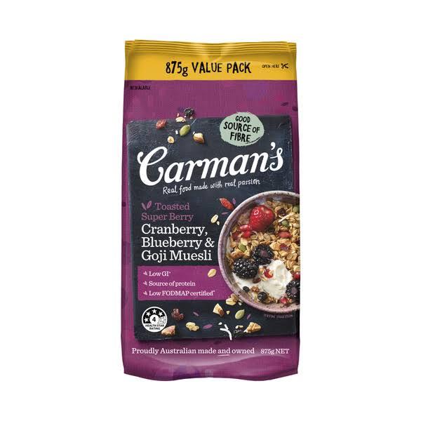 Carman's Super Berry Muesli 875g