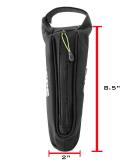 SLS3 Small Aero Bike Bag Top Tube Bicycle Frame Bag Adjustable Straps Stable and Secure Low Profile Stem Bag