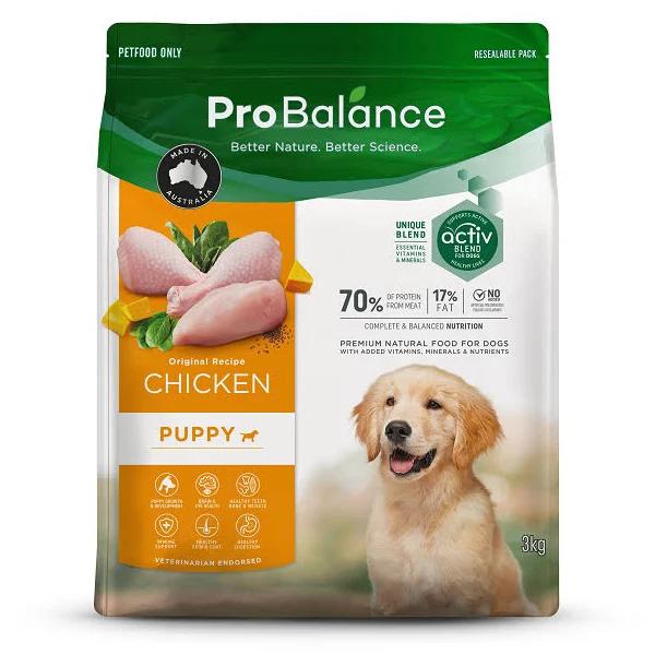 Probalance Chicken Puppy Food 3kg