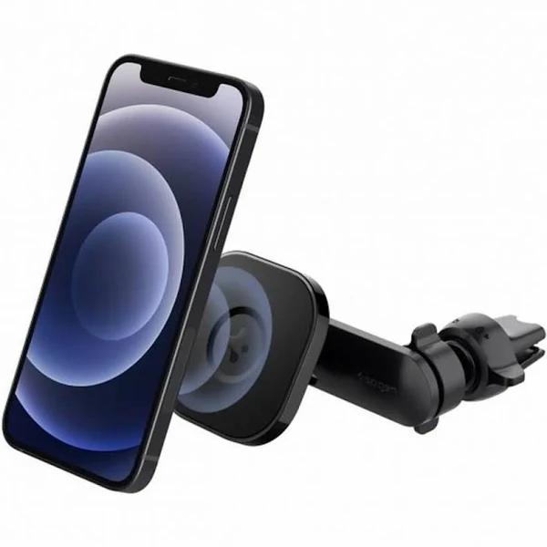 SPIGEN OneTap IM100VC Magnetic Car Mount Air Vent Holder (MagFit) For Magsafe / iPhone [Colour:Black]