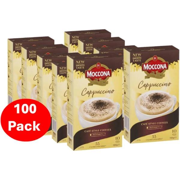 Moccona Coffee Sachets Cappuccino 100 Pack