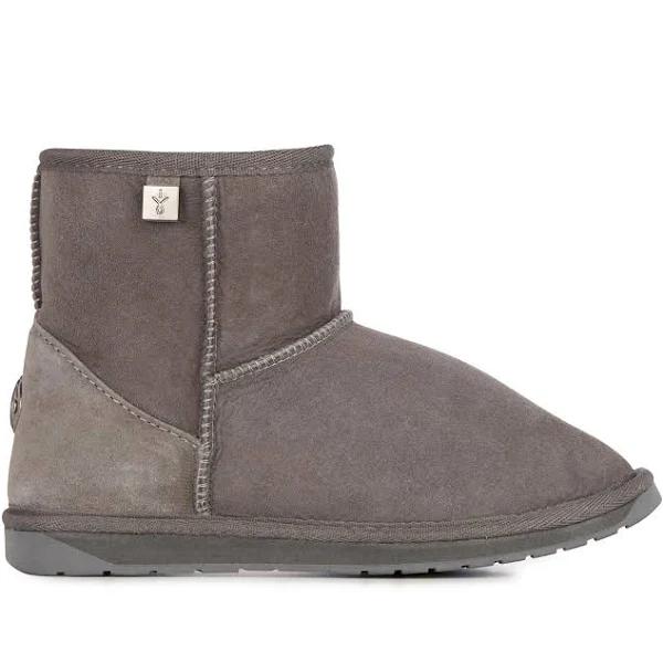 Emu Platinum Stinger Mini UGG in Charcoal