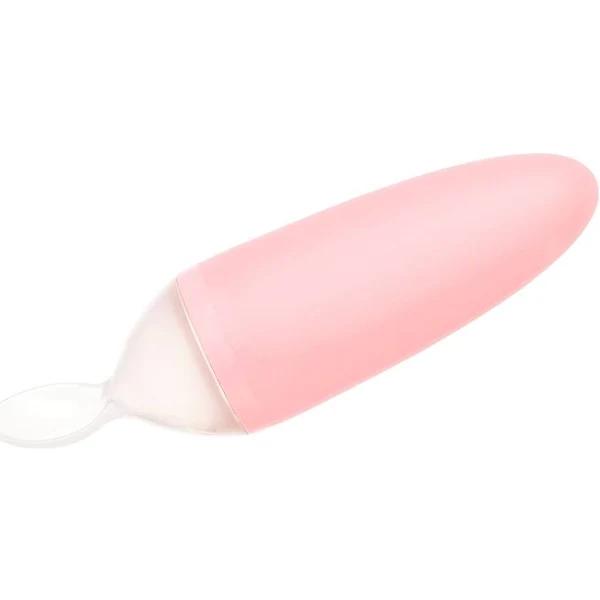 Boon Squirt Feeding Spoon - Blush Pink