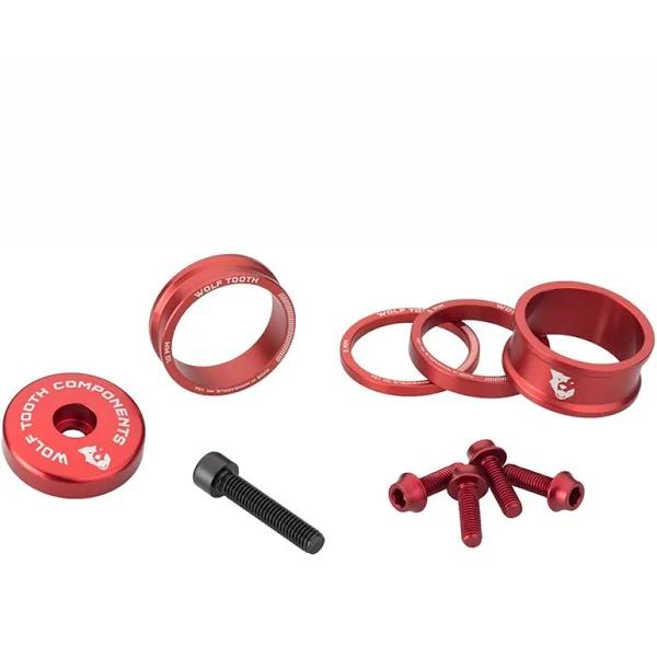 Wolf Tooth Anodised Bling Kit - Red